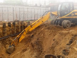 Устройство котлована Мирный