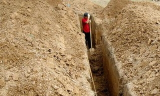 Копка траншей для фундамента от 923 руб. | 2Землекопа-Мир в мирном