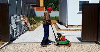 Устройство въезда на участок Мирный, цена от 50201 руб.